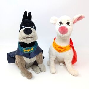 DC Super Pets Plush Dogs Batman Superman Superhero